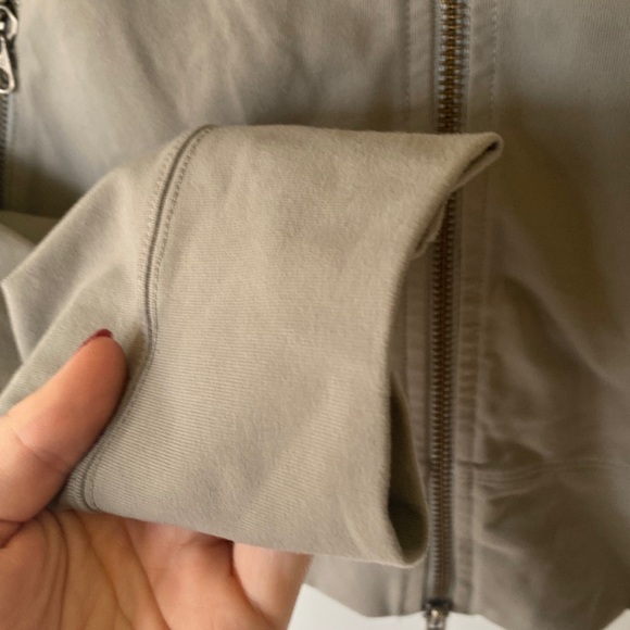 Roots grey full zip athletic jacket sweater - Picture 6 of 10